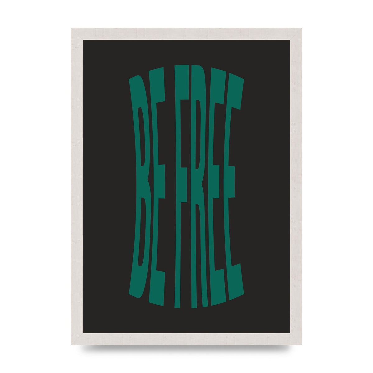 Be Free" Art For The Home - A3 framed