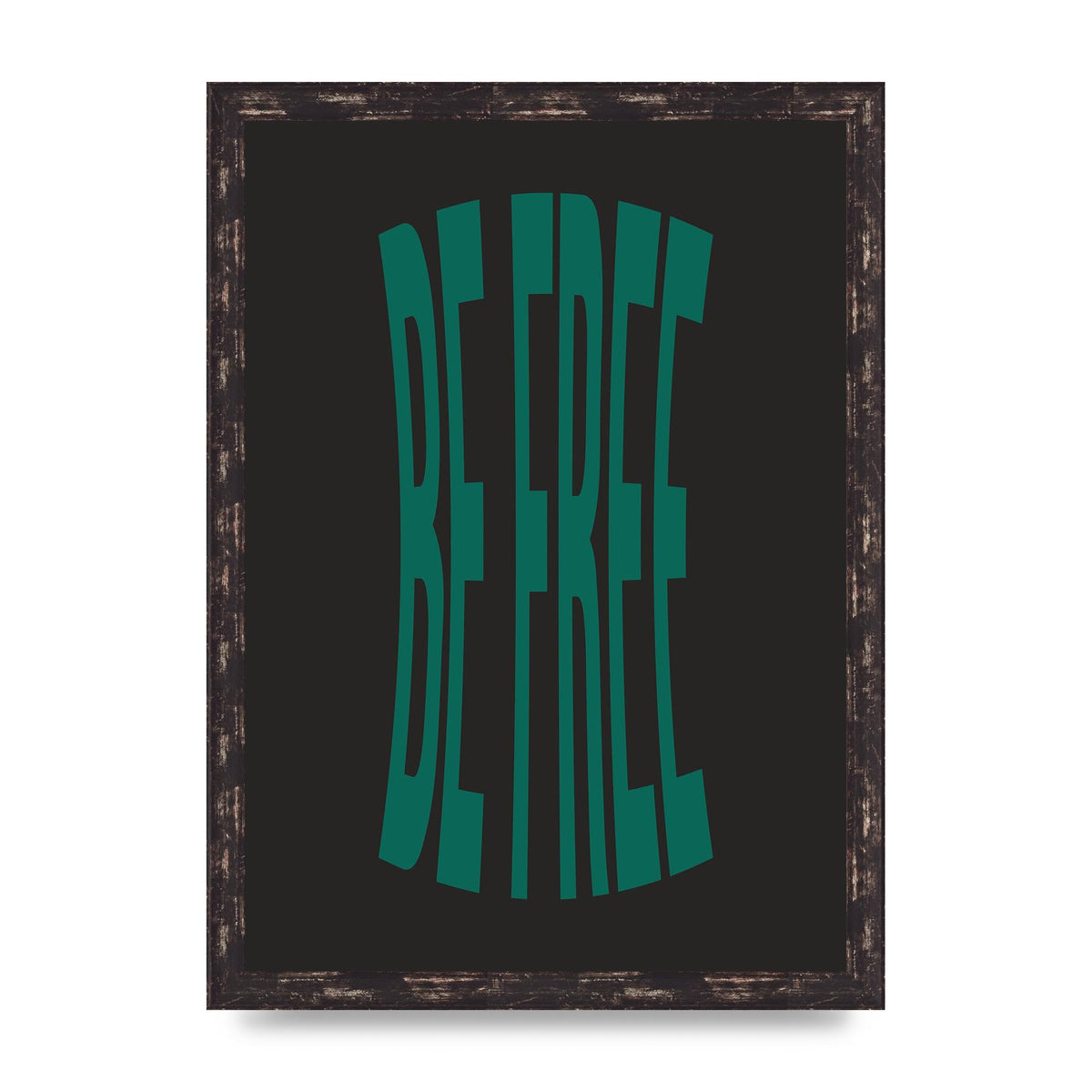 Be Free" Art For The Home - A3 framed