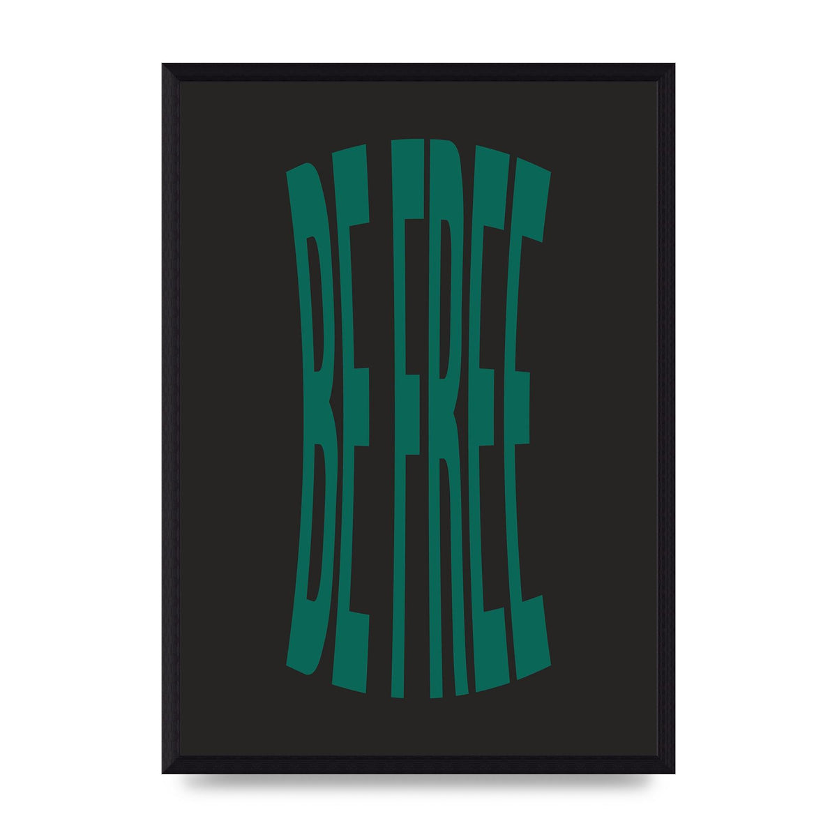 Be Free" Art For The Home - A3 framed