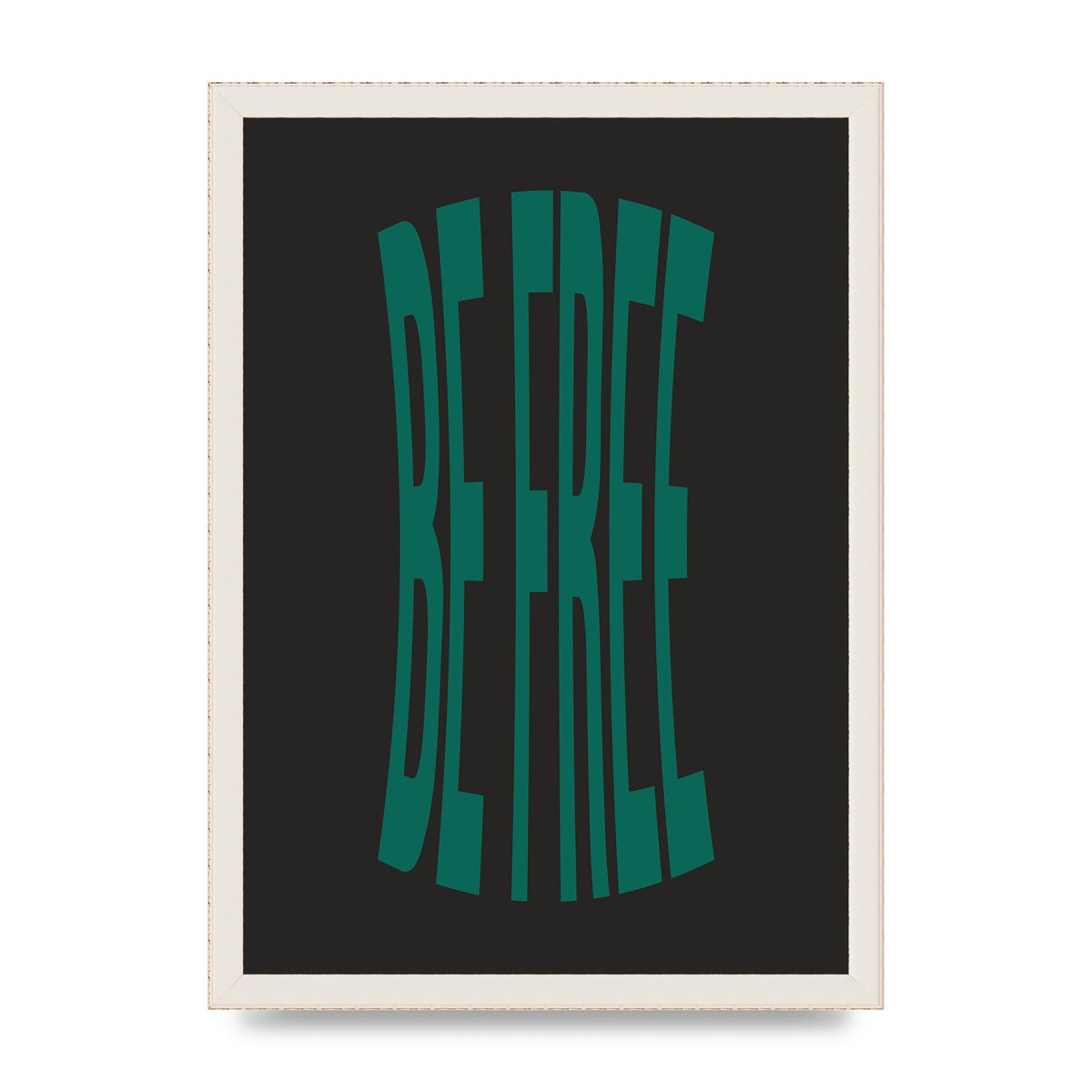 Be Free" Art For The Home - A3 framed
