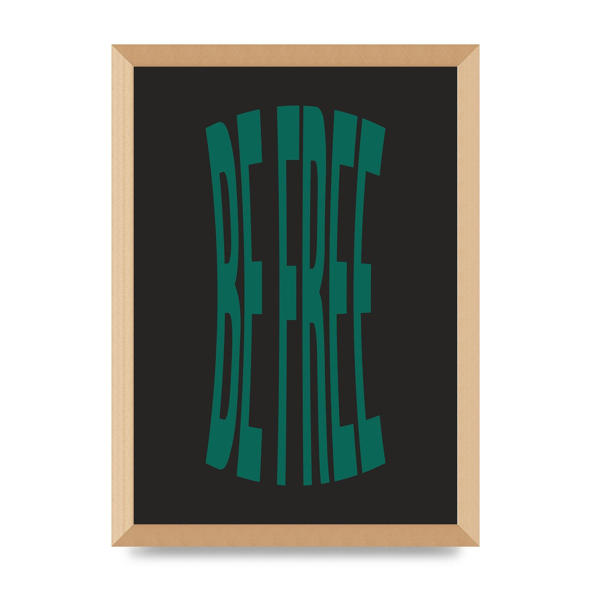 Be Free" Art For The Home - A3 framed