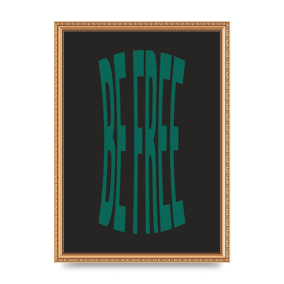 Be Free" Art For The Home - A3 framed