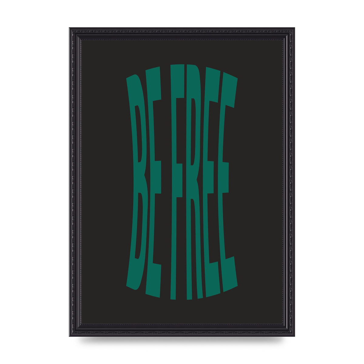 Be Free" Art For The Home - A3 framed