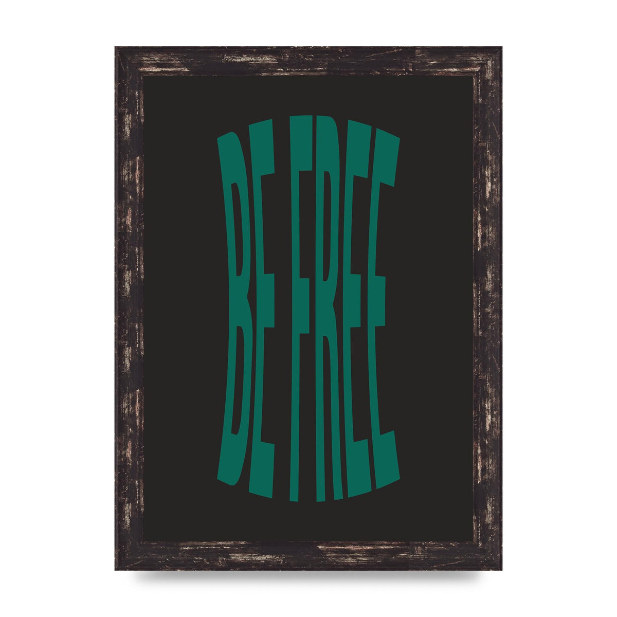 Be Free" Art For The Home - A4 framed