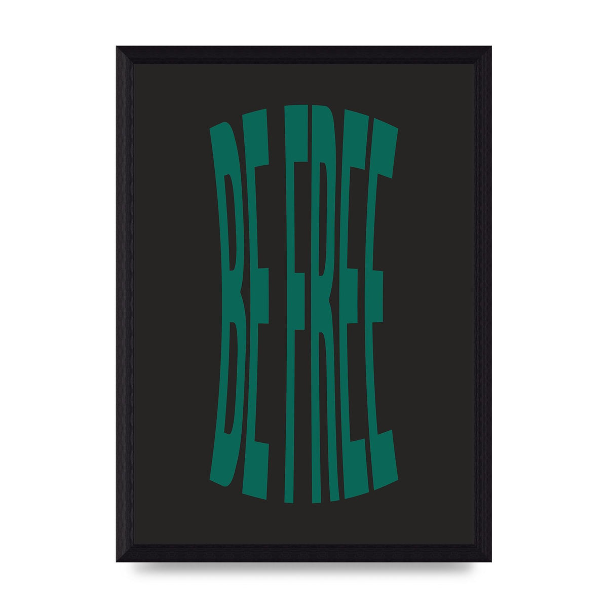 Be Free" Art For The Home - A4 framed