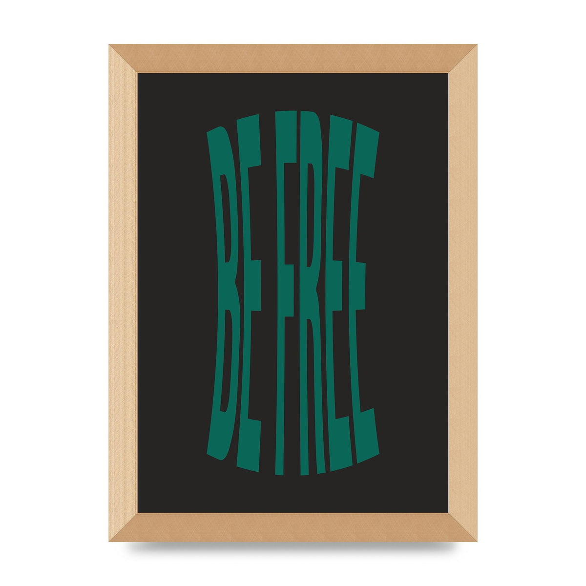 Be Free" Art For The Home - A4 framed