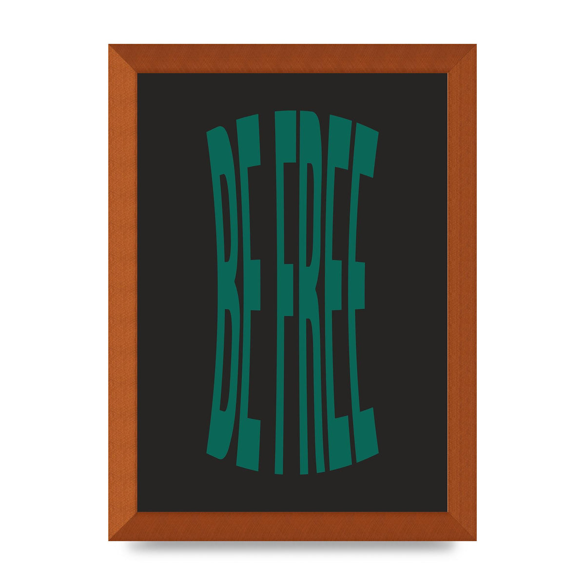 Be Free" Art For The Home - A4 framed