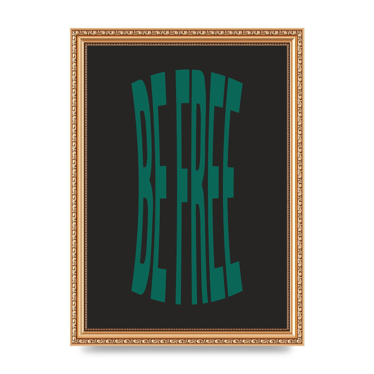 Be Free" Art For The Home - A4 framed