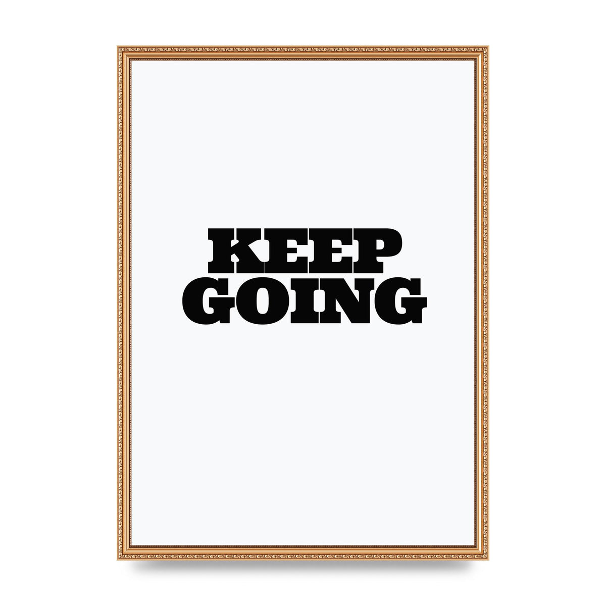 Keep Going Quote" Art For The Home - A2 framed