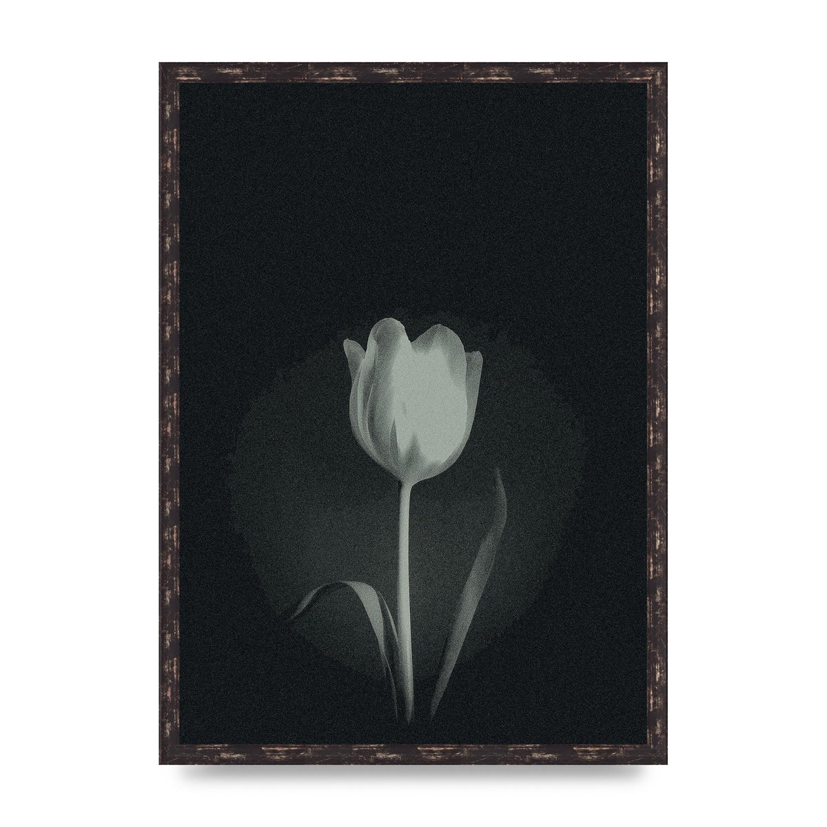 Flower Grain Wall Art - A2 framed