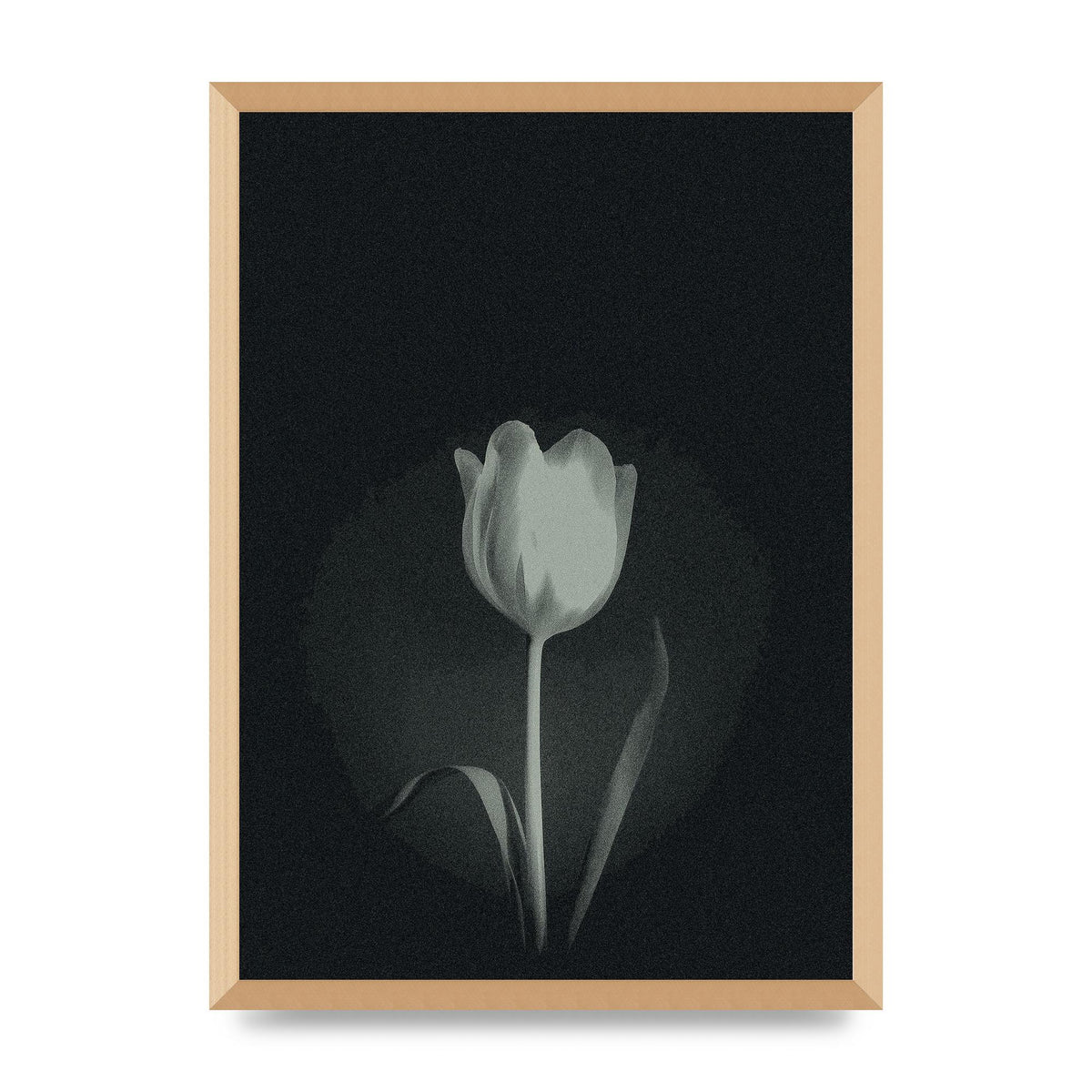 Flower Grain Wall Art - A2 framed