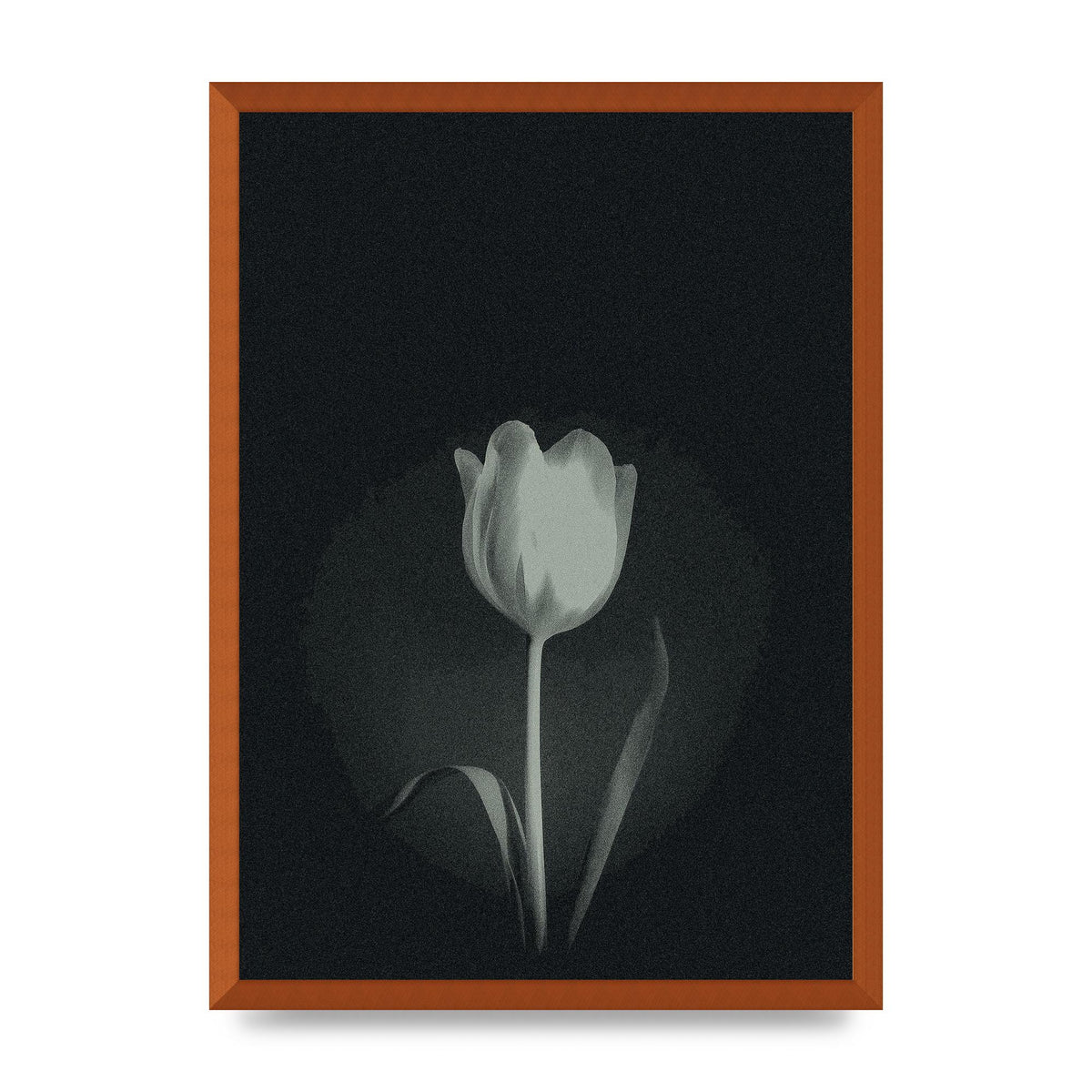 Flower Grain Wall Art - A2 framed