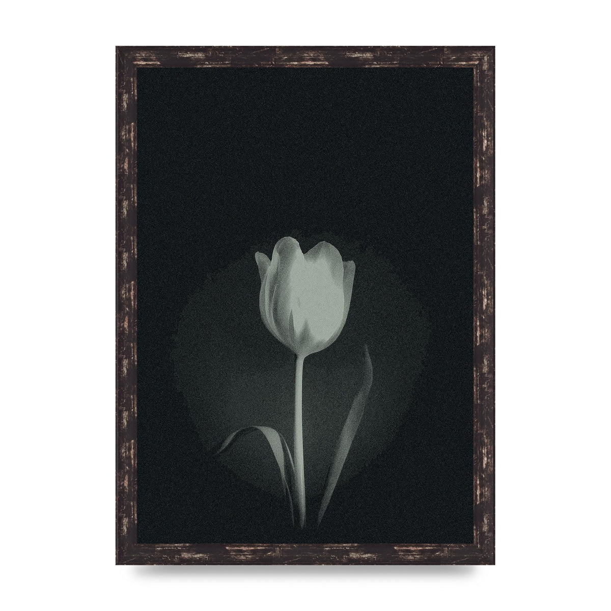 Flower Grain Wall Art - A3 framed