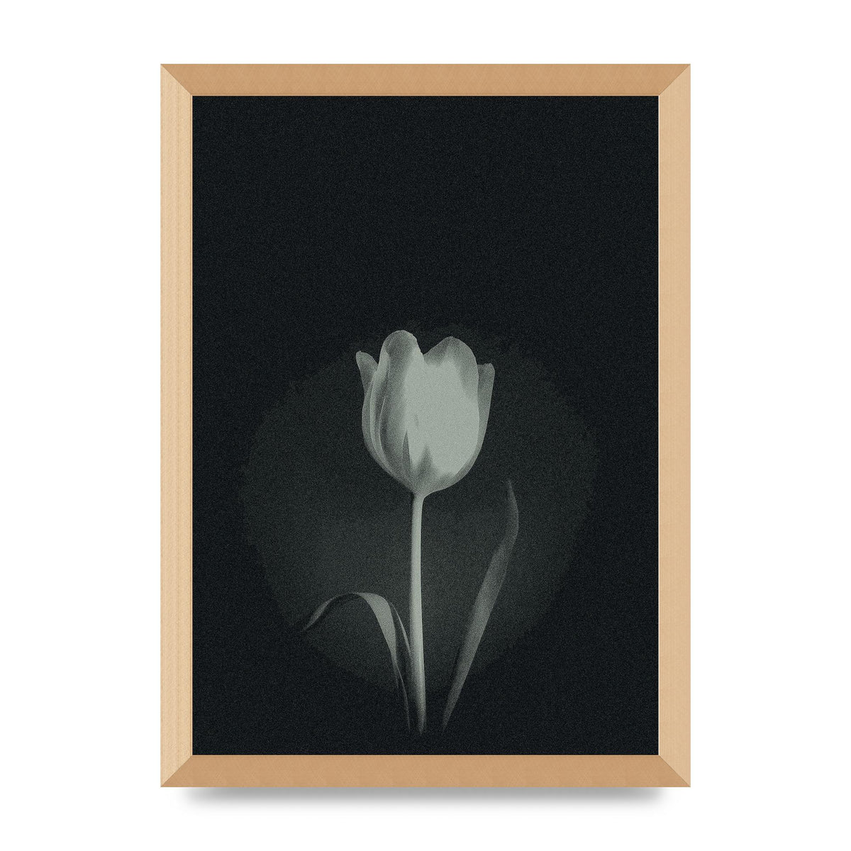 Flower Grain Wall Art - A3 framed
