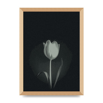 Flower Grain Wall Art - A3 framed