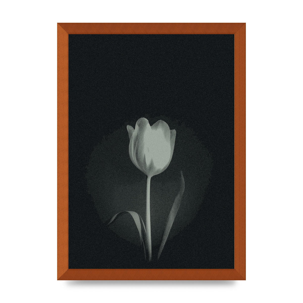 Flower Grain Wall Art - A3 framed