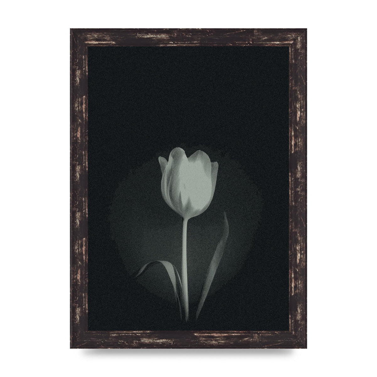 Flower Grain Wall Art - A4 framed