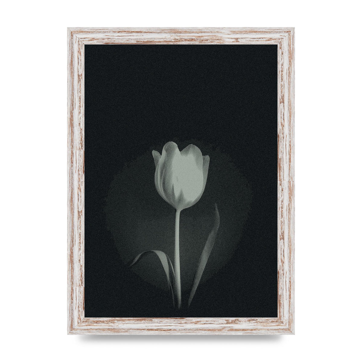 Flower Grain Wall Art - A4 framed