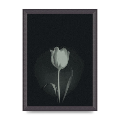 Flower Grain Wall Art - A4 framed