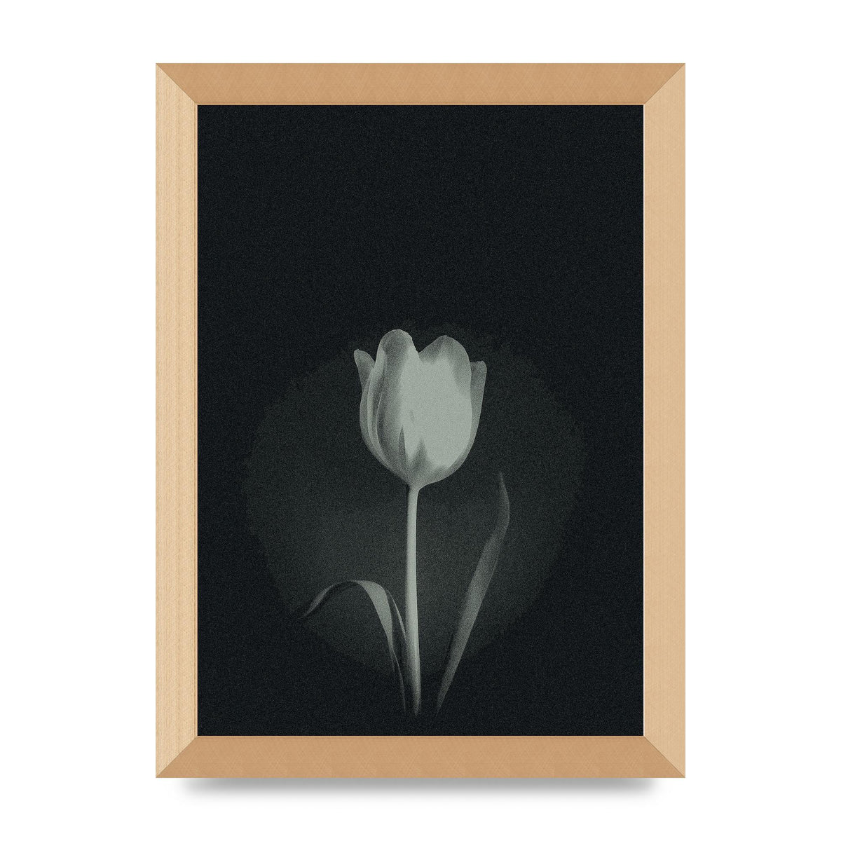 Flower Grain Wall Art - A4 framed