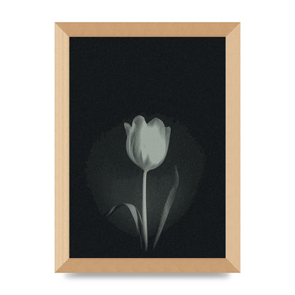 Flower Grain Wall Art - A4 framed