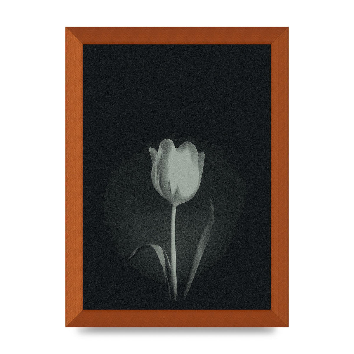 Flower Grain Wall Art - A4 framed