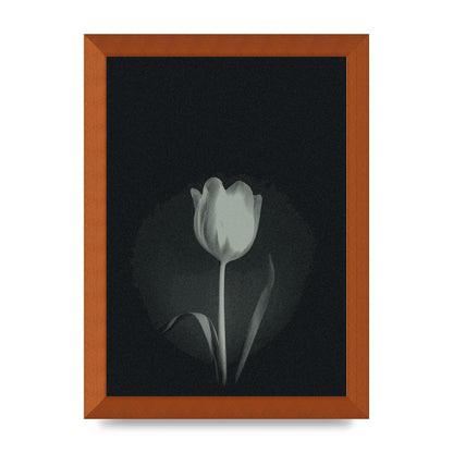 Flower Grain Wall Art - A4 framed