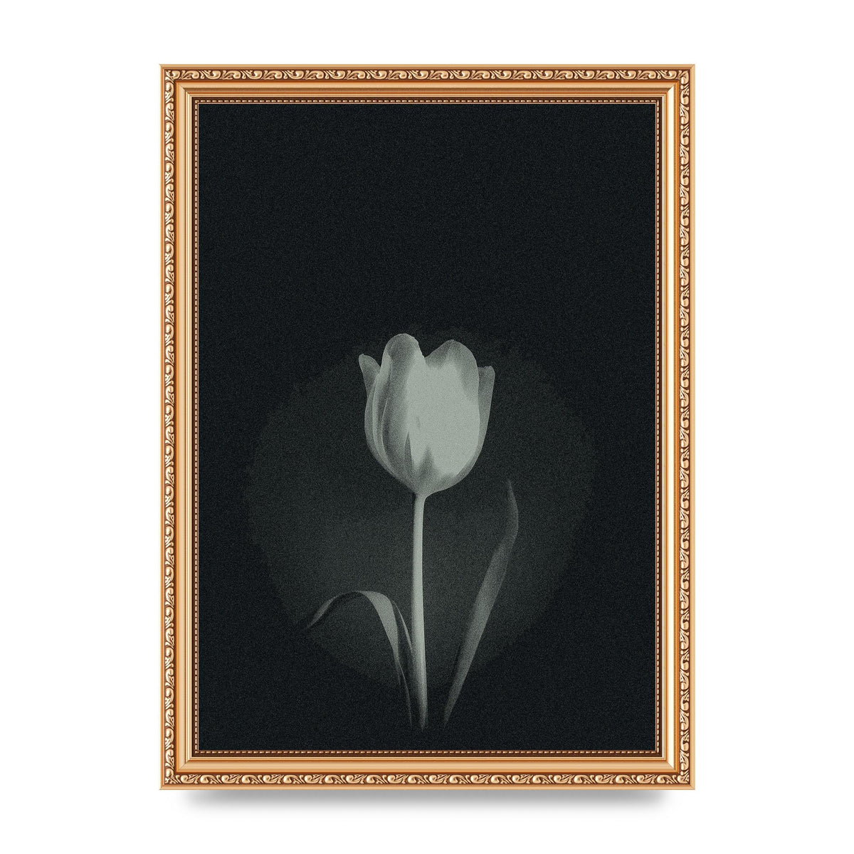 Flower Grain Wall Art - A4 framed
