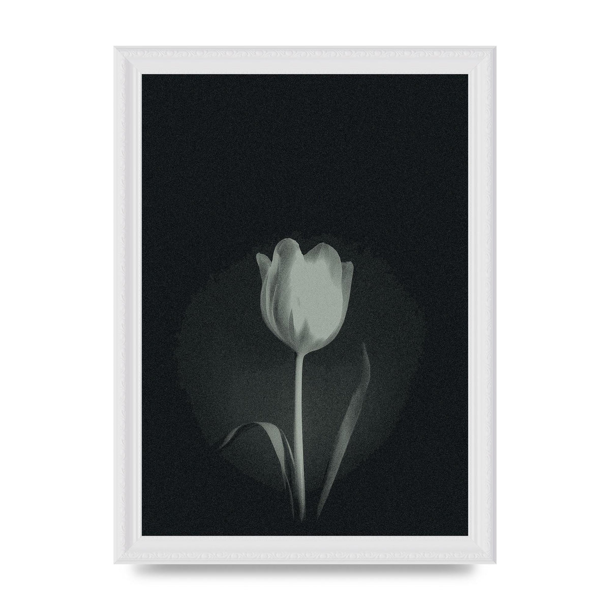 Flower Grain Wall Art - A4 framed