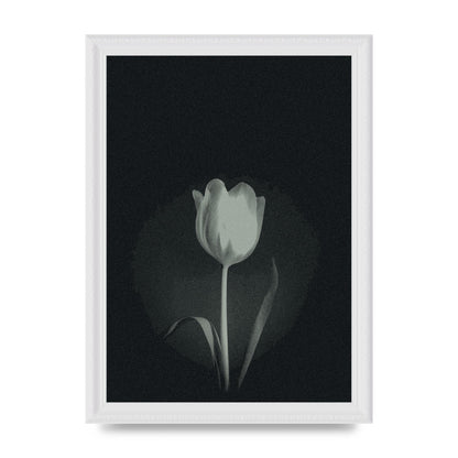 Flower Grain Wall Art - A4 framed