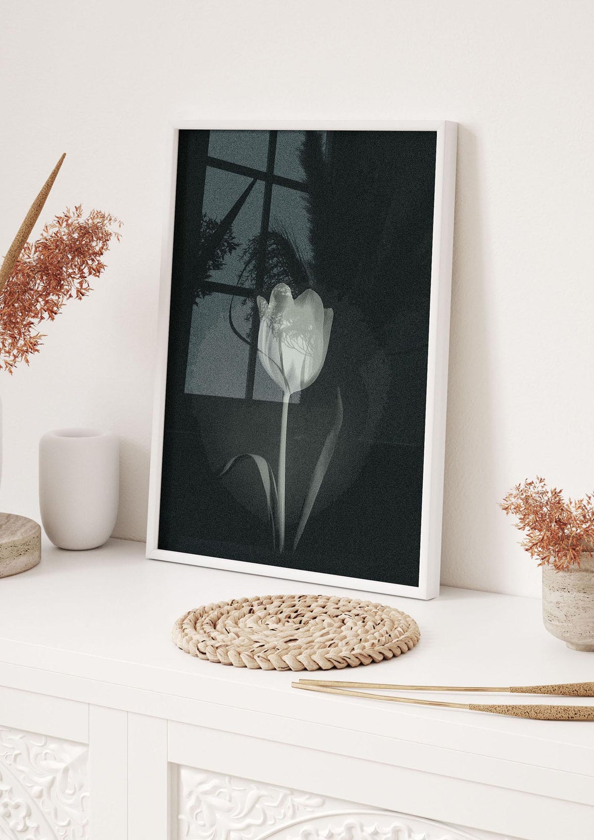 Flower Grain Wall Art - hall 1