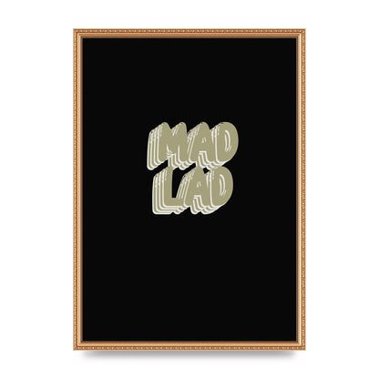 Mad Lad Bubble" Wall Art - A2 framed