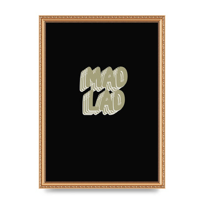 Mad Lad Bubble" Wall Art - A3 framed