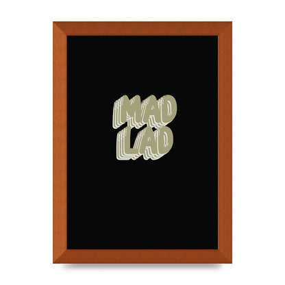 Mad Lad Bubble" Wall Art - A4 framed