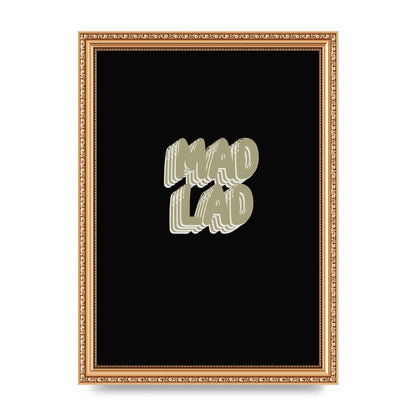 Mad Lad Bubble" Wall Art - A4 framed
