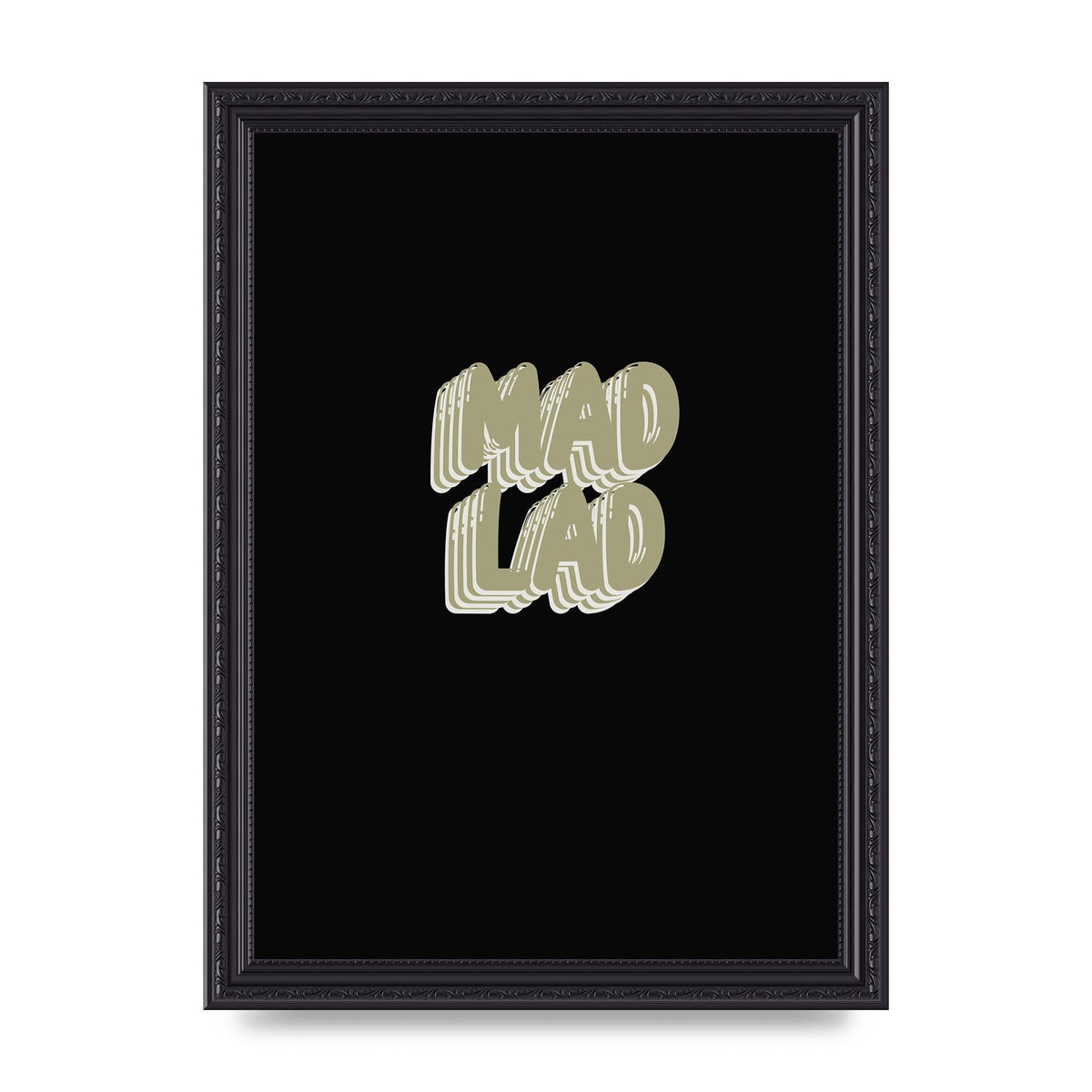 Mad Lad Bubble" Wall Art - A4 framed