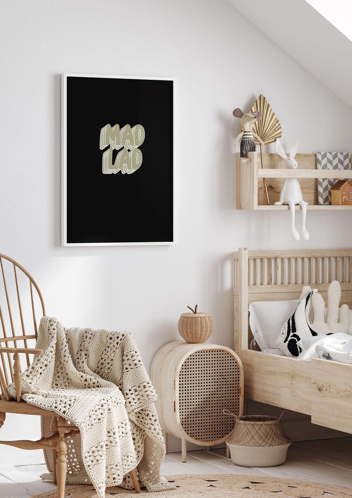 Mad Lad Bubble" Wall Art - nursery 1