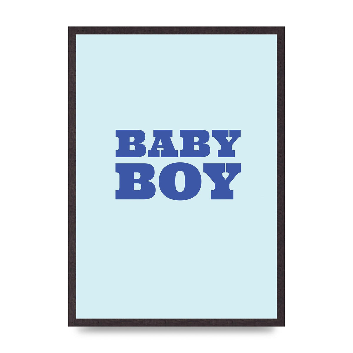 Kids Room Baby Boy Nursery Art For The Home - A2 framed