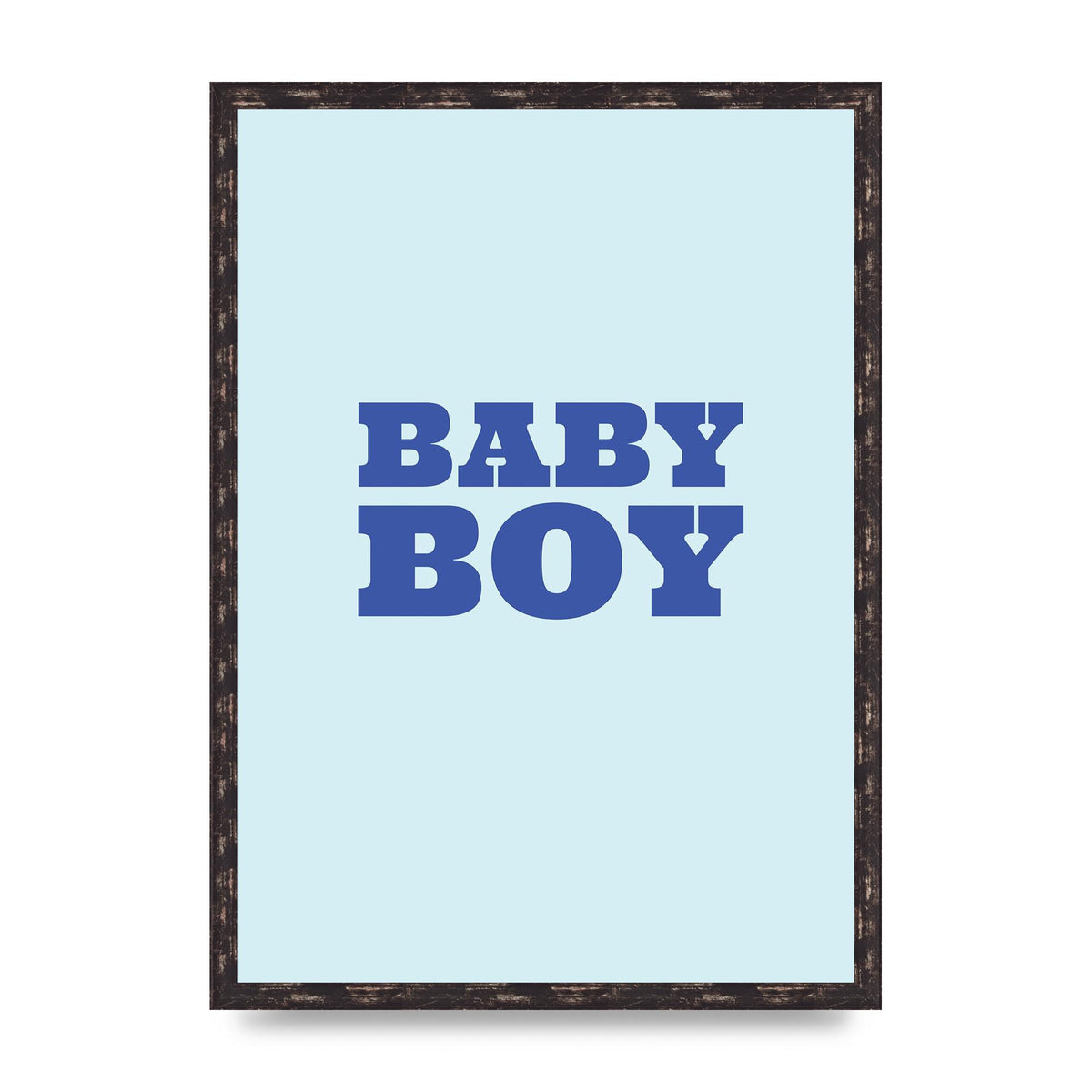 Kids Room Baby Boy Nursery Art For The Home - A2 framed