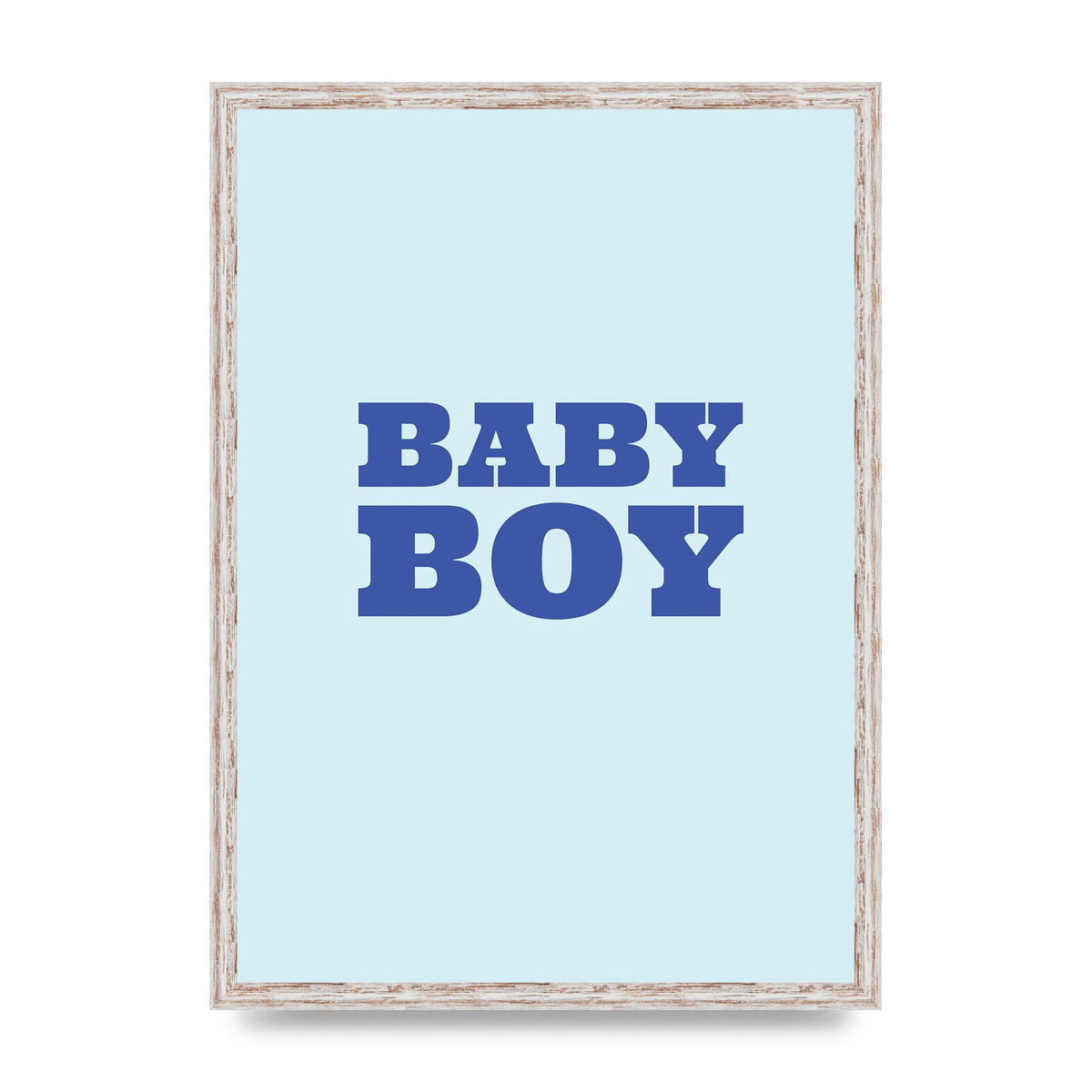 Kids Room Baby Boy Nursery Art For The Home - A2 framed