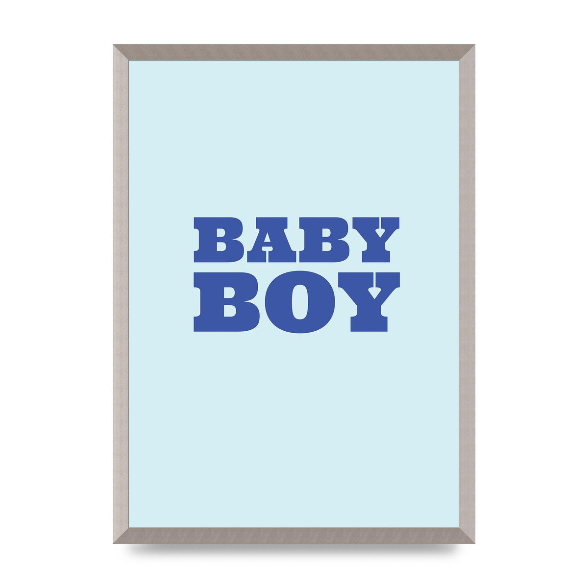 Kids Room Baby Boy Nursery Art For The Home - A2 framed