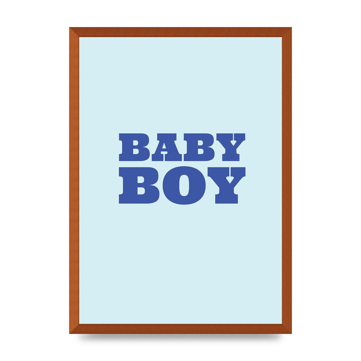 Kids Room Baby Boy Nursery Art For The Home - A2 framed