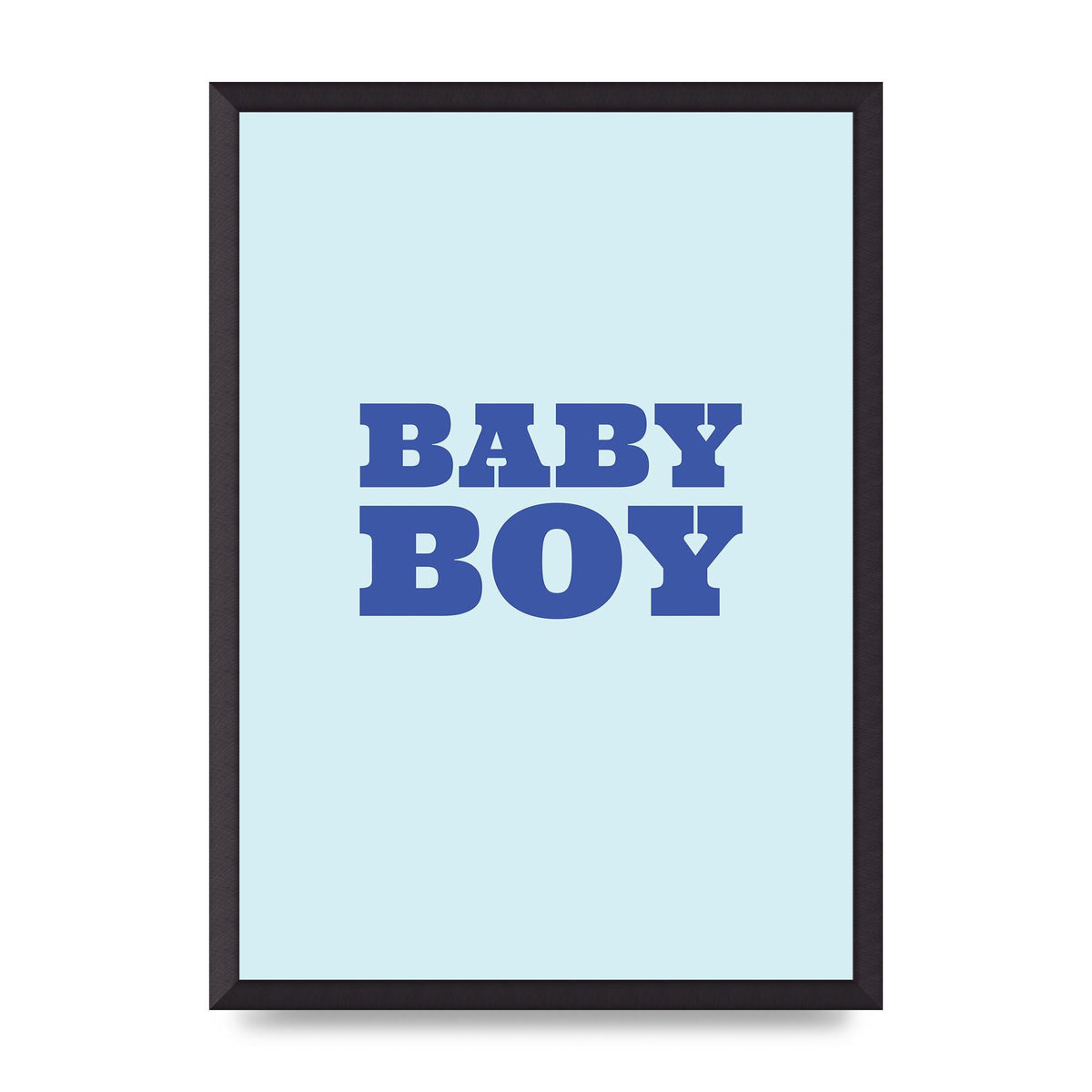 Kids Room Baby Boy Nursery Art For The Home - A2 framed