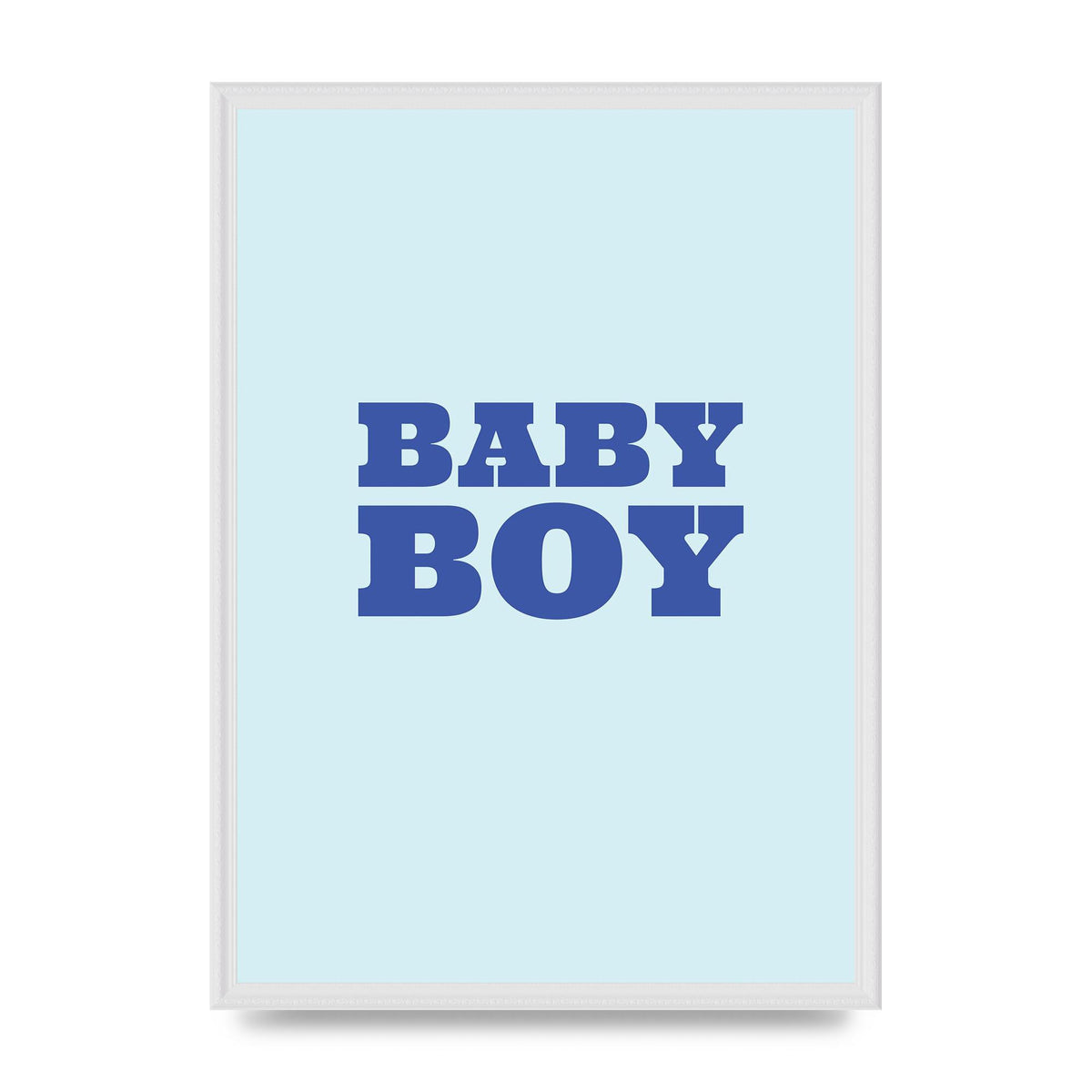 Kids Room Baby Boy Nursery Art For The Home - A2 framed