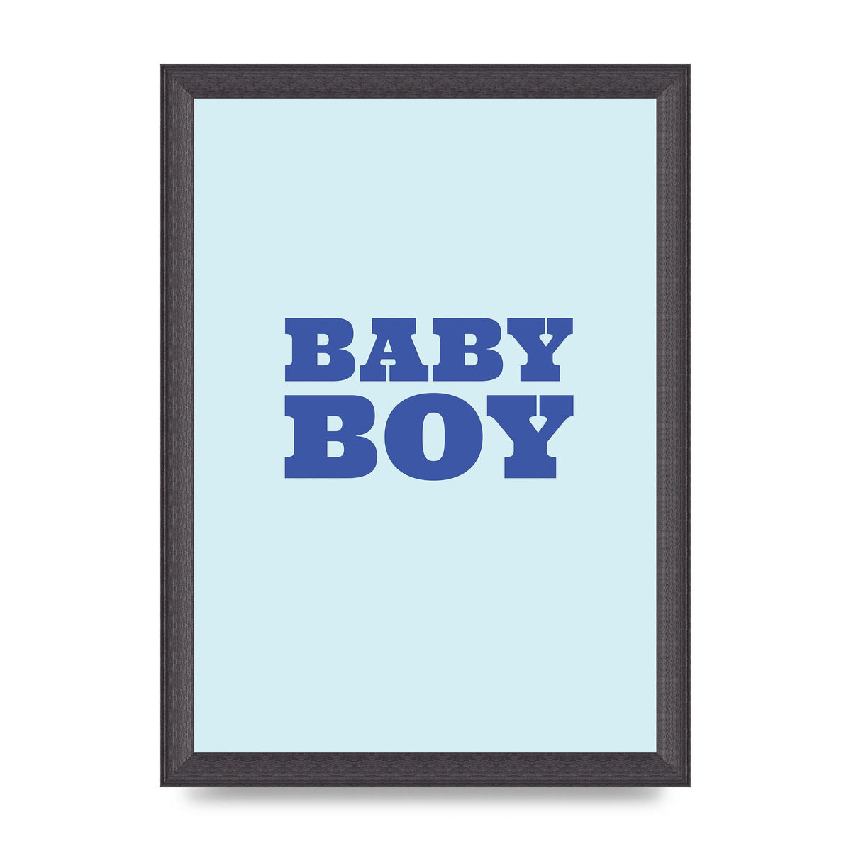 Kids Room Baby Boy Nursery Art For The Home - A4 framed