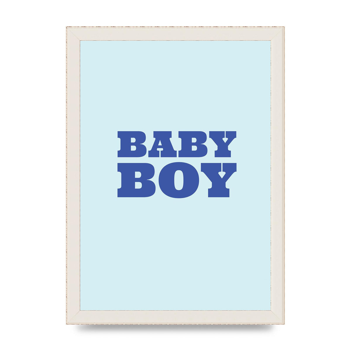 Kids Room Baby Boy Nursery Art For The Home - A4 framed
