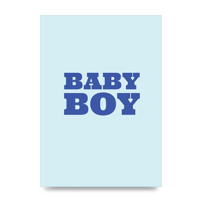 Kids Room Baby Boy Nursery Art For The Home - unframed print