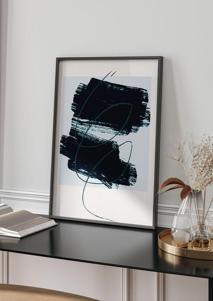 Abstract Painted Square Art For The Home - living room 4