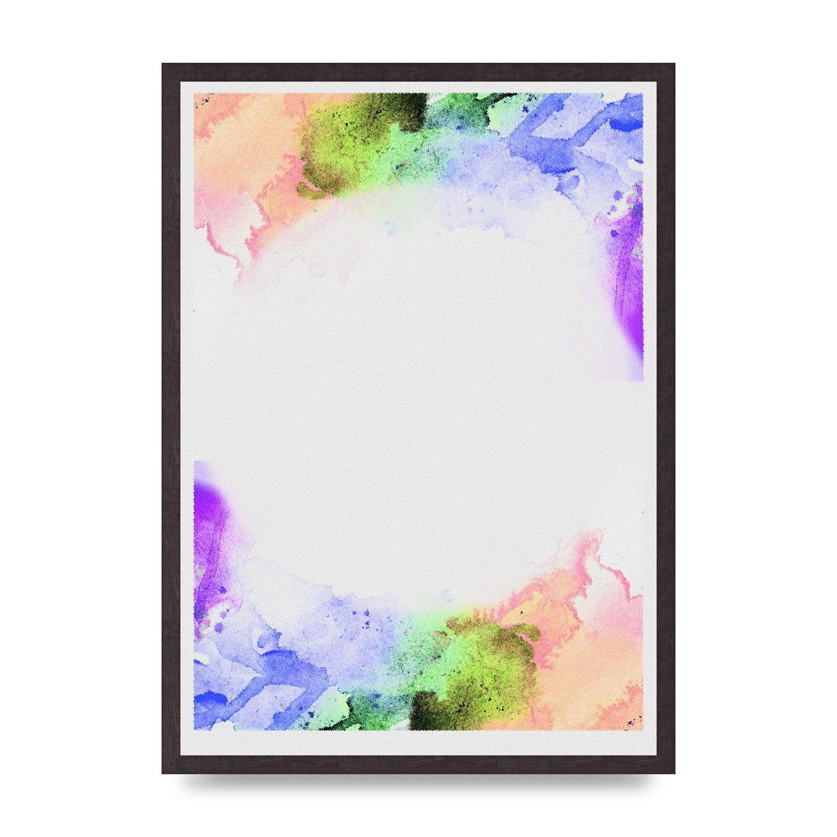 Watercolour Disc Two Art For The Home - A2 framed