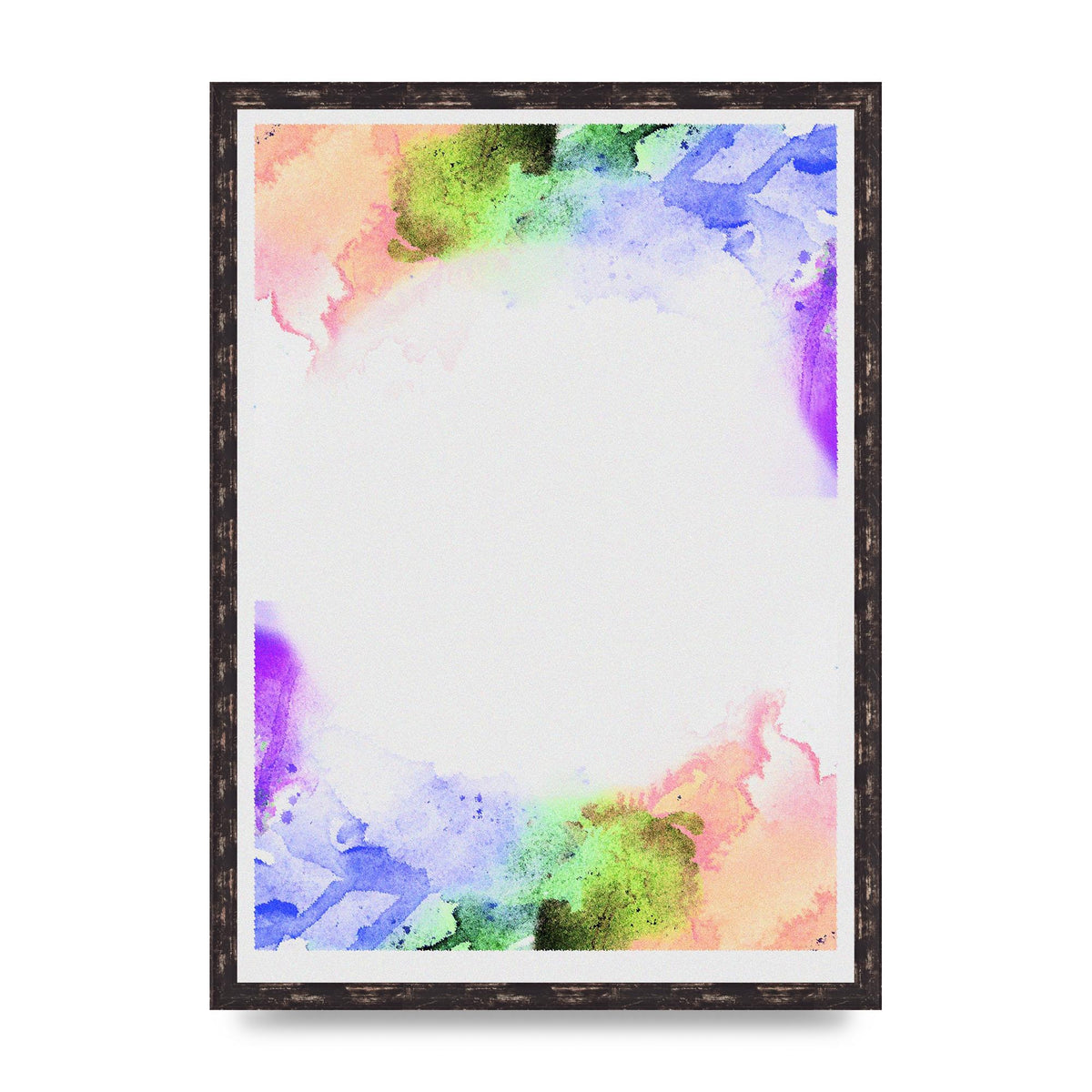 Watercolour Disc Two Art For The Home - A2 framed